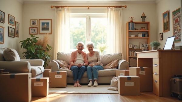 Comment faciliter le déménagement des seniors à travers l'organisation