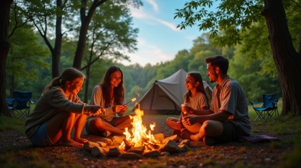 Profiter des avantages d'un camping de dernière minute