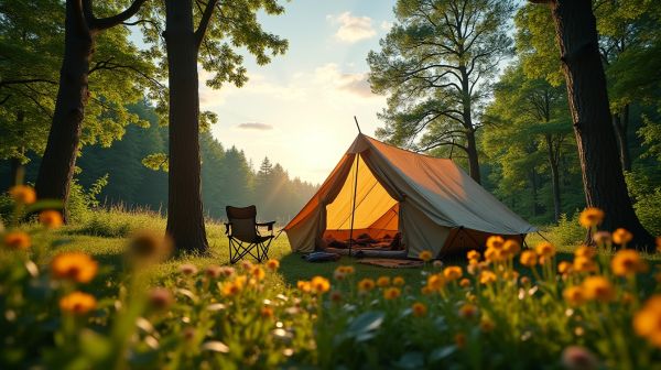 Profiter des avantages d'un camping de dernière minute